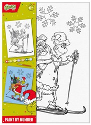 Canvas Schilderen op Nummer Grinch