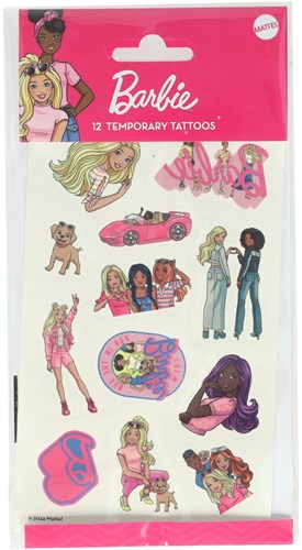 Creative Craft Group set de tatouages Barbie - tatouages temporaires pour enfants