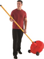 Spordas Big Red Base avec roulettes - base sportive robuste pour l'extérieur-3
