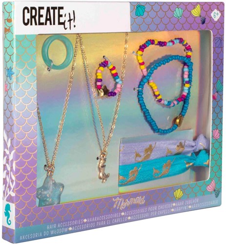 Create it! Meerjungfrau Accessoire Set - Magisches Spielzeug für Kinder
