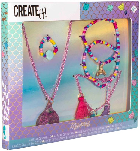 Create it! Meerjungfrau Accessoire Set - Magisches Spielzeug für Kinder-2
