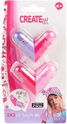 Canenco Lippenbalsam Spielzeug Herzform für Kinder Mehrfarbig