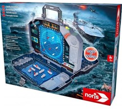 Gevecht Op Zee Met Licht En Geluid