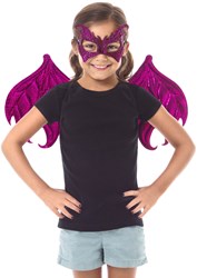 Little Adventures Magenta Drachenflügel & Maske Verkleidungsset für Kinder