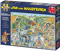 Jumbo Puzzle Jan van Haasteren Die Weinkellerei - 1000 Teile Cartoon