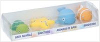 Badetiere Spielzeug Set - 4 Stück - bunte Badespielzeuge für Kinder