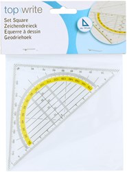Geodriehoek, 14cm