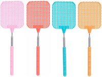 Edco Fliegenklatsche ausziehbar orange 16,5-73cm Haushalt