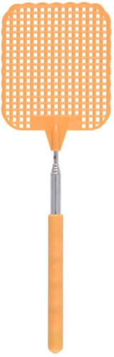 Edco Fliegenklatsche ausziehbar orange 16,5-73cm Haushalt-2