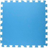 Edco tapis de piscine - protection piscine 9 pièces bleu-2