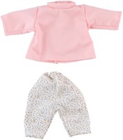 Edco Puppenkleidung Set - 8-teilig - Babypuppen Kleidung 40-45 cm Mehrfarbig-3