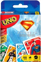 Mattel UNO Superman Kartenspiel - Superhelden Kartenspiel für Kinder
