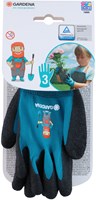 Lobbes Kinder Gartenhandschuhe Größe 3 - Gardena Gartenarbeit Spaß