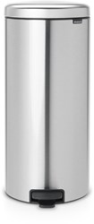Brabantia poubelle à pédale 30L acier mat poubelle cuisine