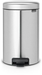 Brabantia Treteimer Newicon 12L matt Stahl Abfalleimer Küche