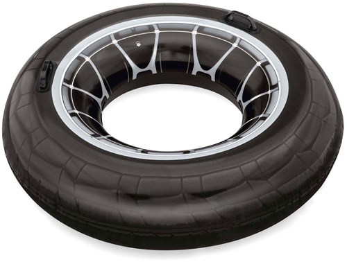 Bestway Bouée High Velocity pneu avec poignées 105cm-3