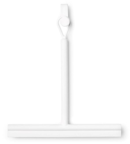 Brabantia Duschabzieher Silikon - weißes Badezimmerzubehör