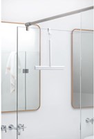 Brabantia Duschabzieher Silikon - weißes Badezimmerzubehör-3