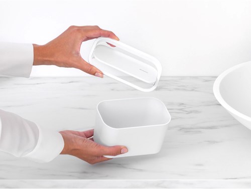 Brabantia MindSet badkamer afvalbakje - White-3