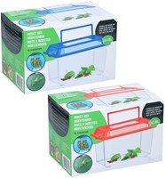 Insektenbox mit Deckel - Transparente Kunststoffbox 1,8 Liter