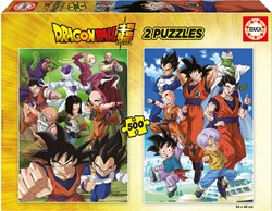 Educa 2 Puzzles - Dragon Ball - 500 pieces