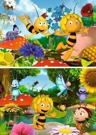 Ravensburger Puzzle-Set Kinder Maja's Welt - 2x12 Teile Karton-2