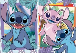 Educa Disney Puzzle Stitch - 2x 500 Teile - Karton - Legespiel