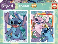 Educa Disney Puzzle Stitch - 2x 500 Teile - Karton - Legespiel-2