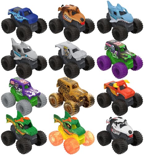Spin Master Monster Jam Mini Fahrzeuge Spielzeugautos 1:87 Maßstab-2