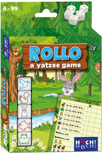 Asmodee Rollo Ein Yatzee Spiel Tiere