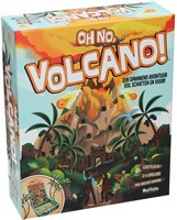 Asmodee Brettspiel Oh No Volcano! Familienspiel Abenteuer Strategie
