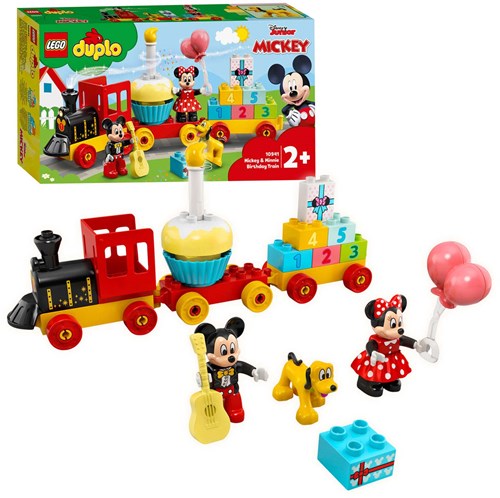 LEGO DUPLO train d'anniversaire Mickey & Minnie - set de construction Disney 10941-2