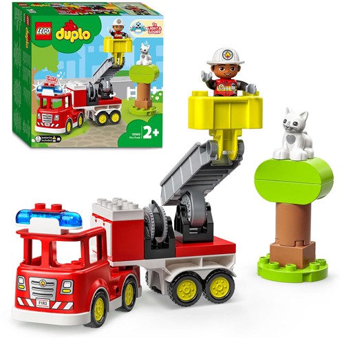 LEGO DUPLO Ville - Camion de pompiers 10969-2