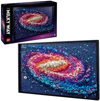 LEGO Art Milchstraßengalaxie Bauset - Wanddeko für Erwachsene Weltraumfans-3