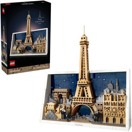 LEGO Architecture set de construction Paris ville de l'amour - jouet architecture-3