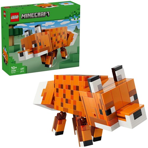 LEGO Minecraft set de construction Renard - jouet créatif pour enfants-3