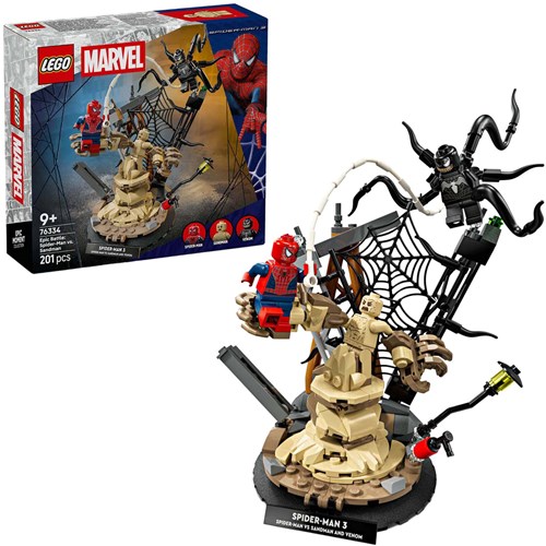 LEGO Marvel Bauset Spider-Man vs. Sandman - Superhelden Spielzeug-3