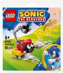 LEGO Sonic set de construction Badnik Skorp avec anneaux dorés - 30733