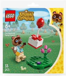 LEGO Bauset Animal Crossing Tom Nook mit fliegendem Geschenk 30731