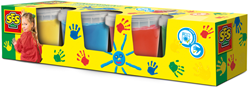 SES Vingerverf, 4 Kleuren