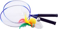 HOT Sports + Toys set de badminton pour enfants avec volant et raquettes colorées