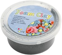 Foam Clay - Metallic Zilver, 35gr.