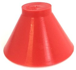Creall Anti knoei verfpot stopper rood | 320ml