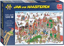 Jan van Haasteren Legpuzzel - Santa's Village, 5000st.