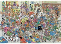 Jumbo Puzzle Jan van Haasteren NK Mensch ärgere Dich Nicht 1000 Teile-2