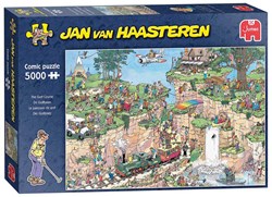 Jumbo Puzzle Der Golfplatz Jan van Haasteren 5000 Teile Cartoon