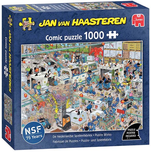 Jumbo Puzzle Jan van Haasteren 1000 Teile - Puzzle