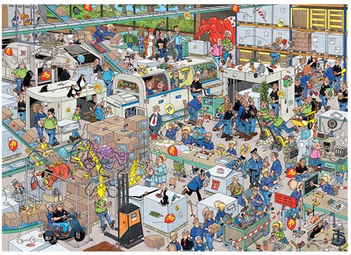 Jumbo Puzzle Jan van Haasteren 1000 Teile - Puzzle-2
