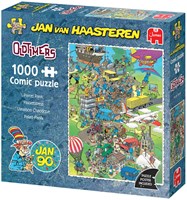 Jumbo Puzzle Oldtimer Pakketstress 1000 Teile Cartoon Legespiel-3