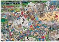 Jumbo Puzzle Jan van Haasteren 500XL Tiere Zoo XL Puzzleteile Erwachsene-2